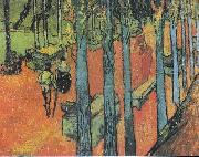 Vincent Van Gogh fallende Blatter Germany oil painting artist